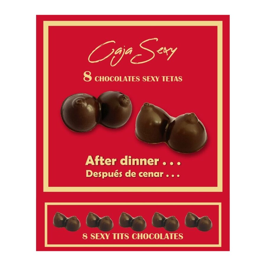 DIABLO PICANTE - 8 CHOCOLATS SEXY SEINS